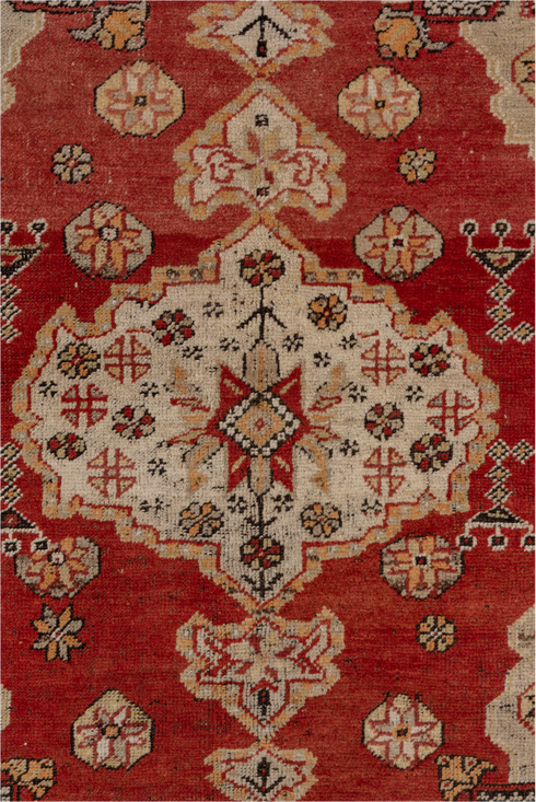 Vintage Oushak Area Rug (3' x 4')